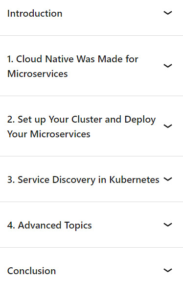 Course topics · Kubernetes: Microservices 2024-4