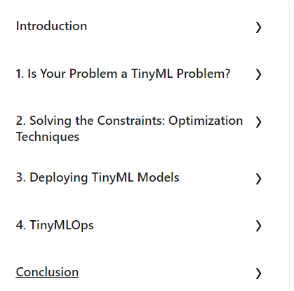 Course topics · LinkedIn — Learning TinyML: A Hands-On Course 2022-7