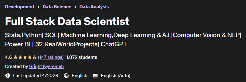 Pictures · Full Stack Data Scientist 2023-2
