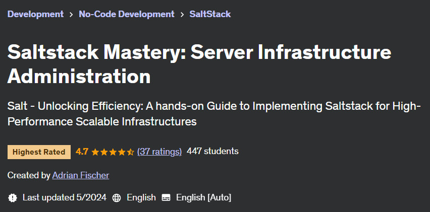 Pictures · Udemy — Saltstack Mastery: Server Infrastructure Administration 2024-5