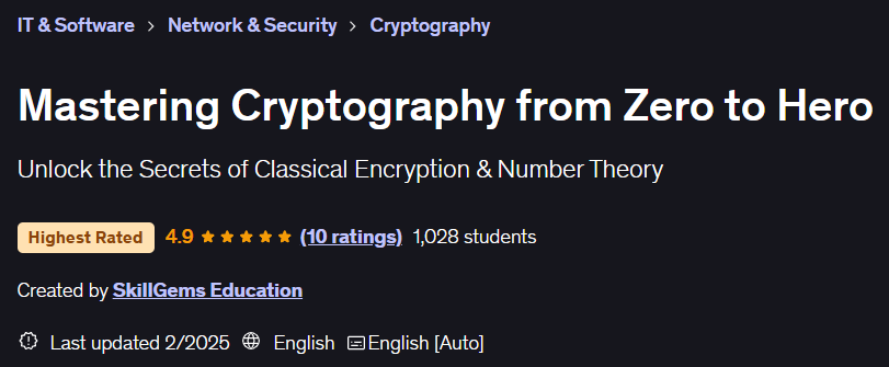 Bilder · Mastering Cryptography von Zero zu Hero 2025-1