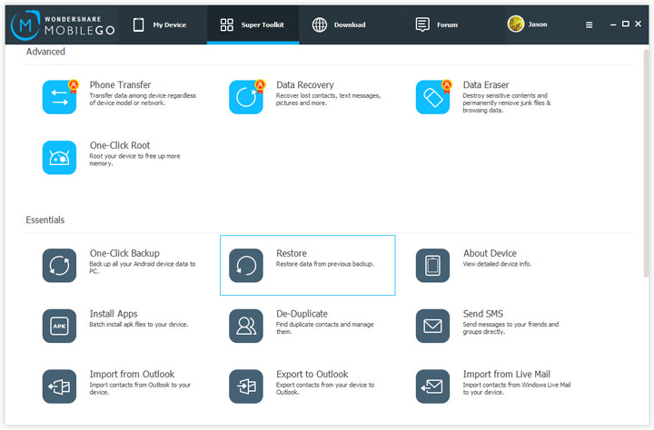 Pictures · Wondershare MobileGo 8.5.0.109 Win / 1.2.0 macOS / iOS 3.3.2.4