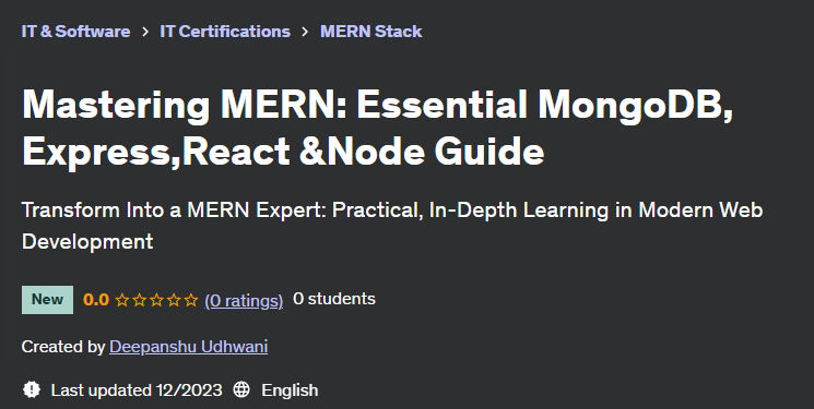 Pictures · Udemy — Mastering MERN: Essential MongoDB, Express,React &Node Guide 2024-9