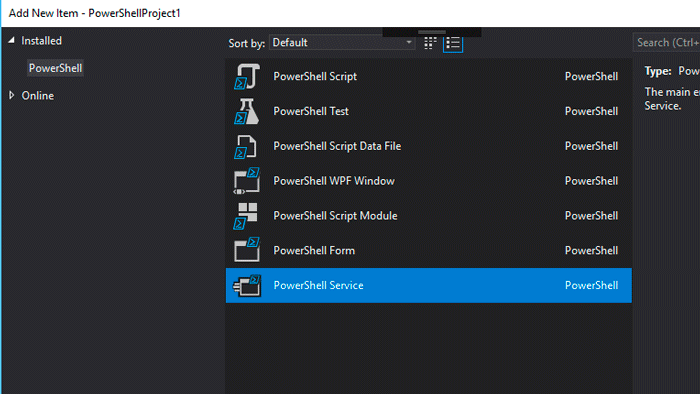 Pictures · PowerShell Pro Tools for Visual Studio 2017-2019