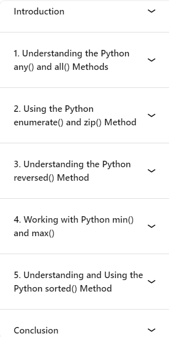 Course topics · LinkedIn — 8 Things You Must Know in Python 2021-5