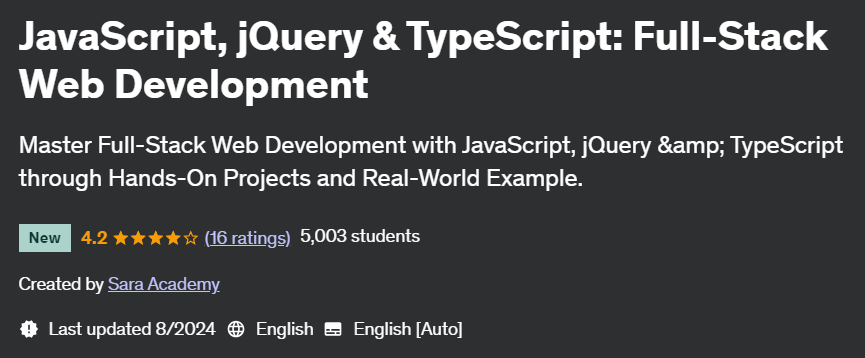 Pictures · Udemy — JavaScript, jQuery & TypeScript: Full-Stack Web Development 2024-8