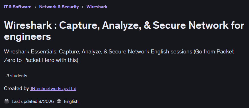 画像 · Wireshark : エンジニアのためのキャプチャ、分析、セキュアネットワーク 2026-8