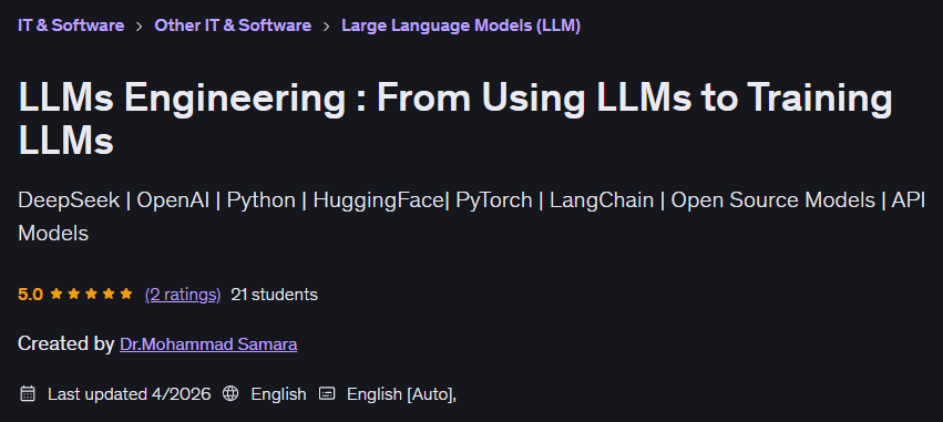 이미지 · 엔지니어링 LLM : LLM 사용에서 LLM 교육에 이르기까지 2026-4