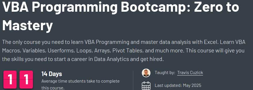 Pictures · ZeroToMastery — VBA Programming Bootcamp: Zero to Mastery 2025-4