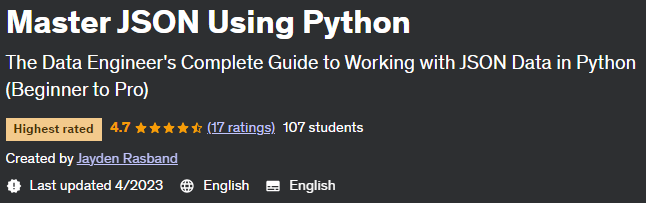 Pictures · Udemy — Master JSON Using Python 2023-4
