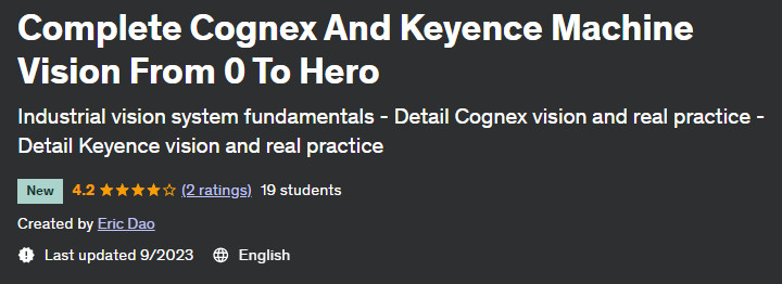 Pictures · Udemy — Complete Cognex And Keyence Machine Vision From 0 To Hero 2023-9