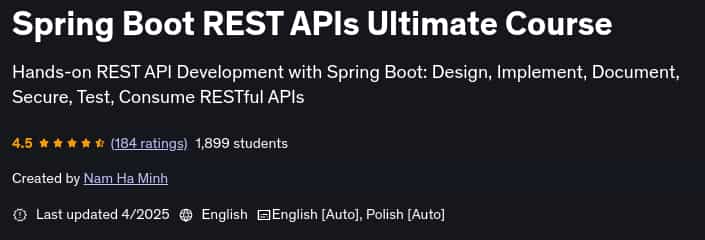 이미지 · 봄 보트 REST APIs 최종 코스 2025-4