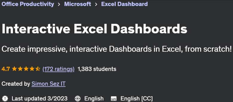 Pictures · Interactive Excel Dashboards 2022-12