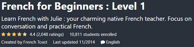 Pictures · Udemy — French for Beginners : Level 1 2014-11