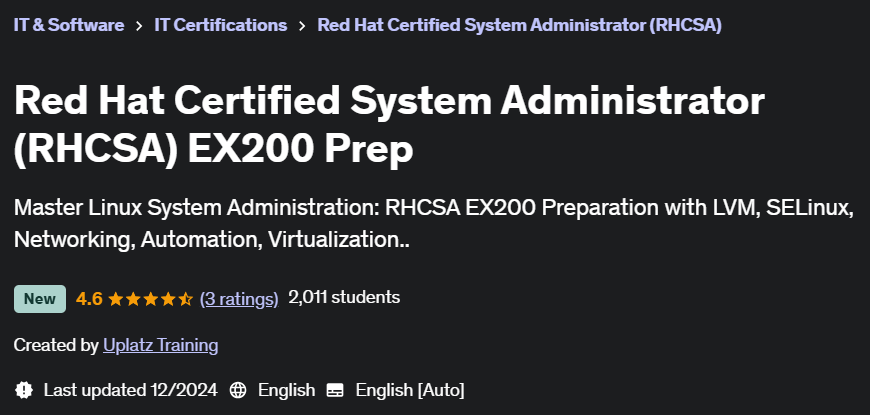 Pictures · Udemy — Red Hat Certified System Administrator (RHCSA) EX200 Prep 2024-12