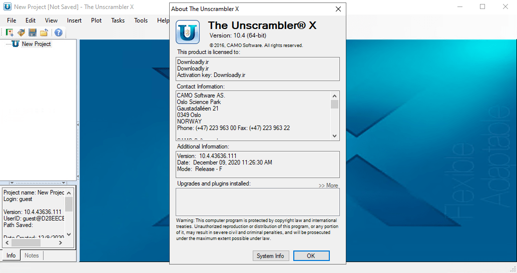 Pictures · The Unscrambler X 10.4