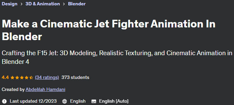 Pictures · Make a Cinematic Jet Fighter Animation In Blender 2023-11