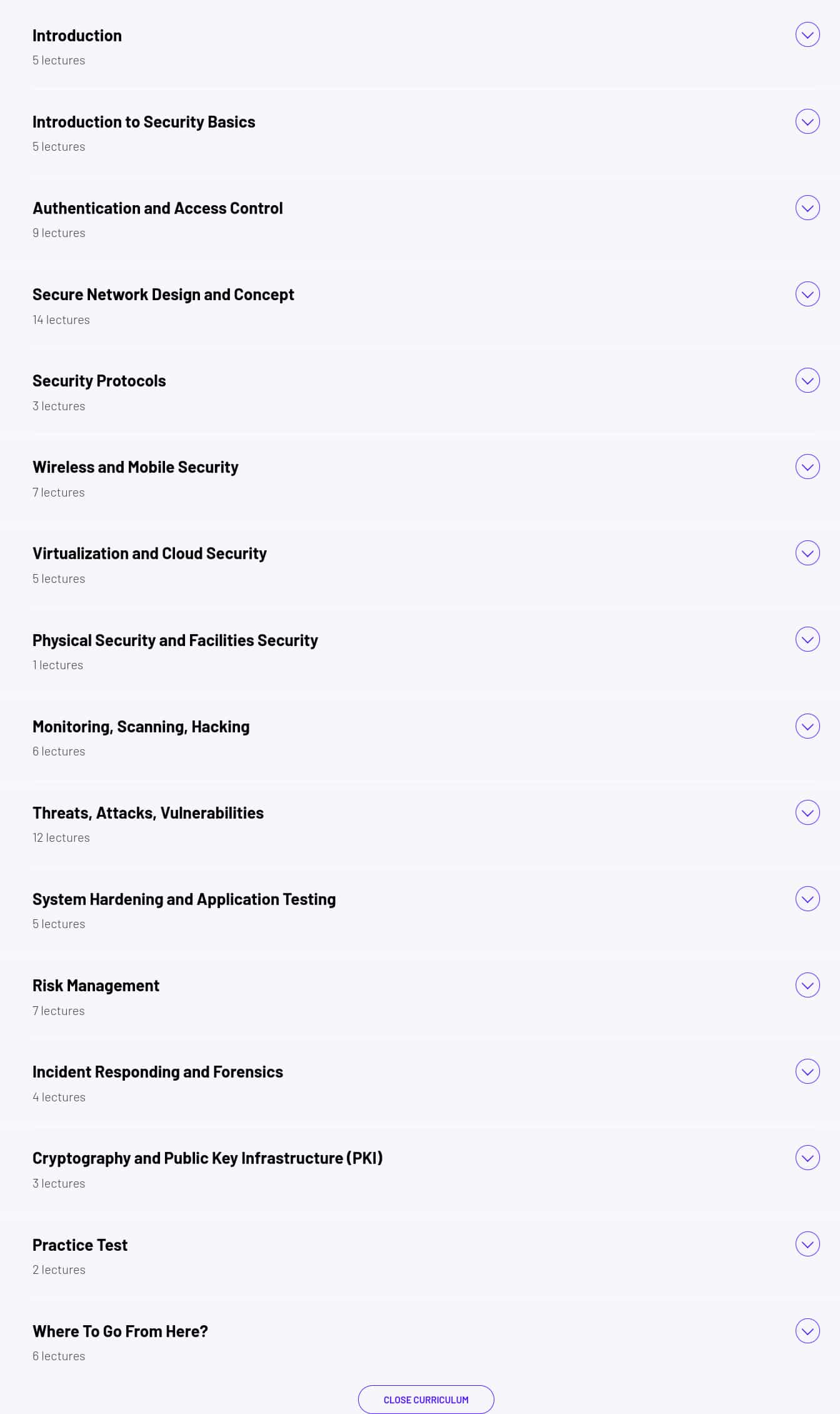 Course topics · ZeroToMastery — CompTIA Security+ Certification Bootcamp 2025-4