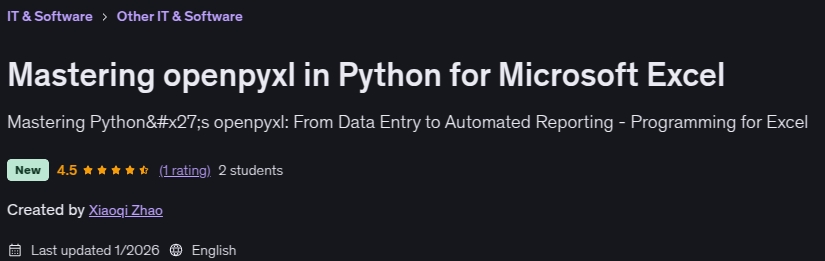 चित्र · OpenPixl में प्रबंधन Python के लिए Microsoft Excel 2025-12