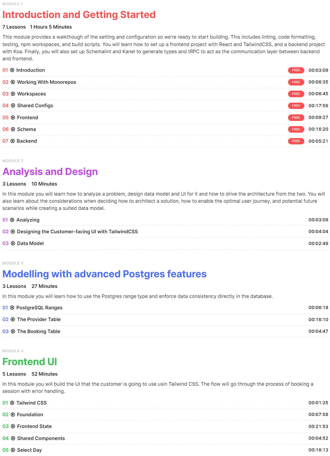 کورس کے موضوعات · ٹیگ کیا گیا ہے:Fullstack Typescript TailwindCSS اور tRPC کے ساتھ جدید خصوصیات کا استعمال کرتے ہوئے PostgreSQL 2024-6