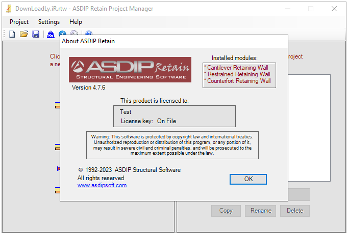 Pictures · ASDIP Retain 6.2.1.6