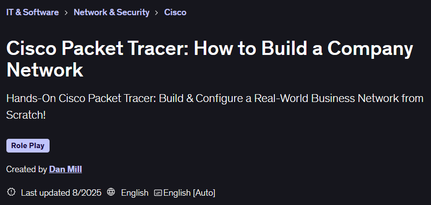 Imágenes · Cisco Packet Tracer: Cómo construir una red de empresas 2025-2