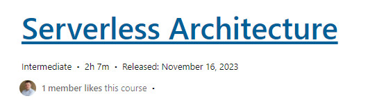 Pictures · LinkedIn — Serverless Architecture 2023-11