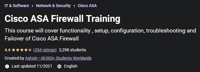 Pictures · Udemy — Cisco ASA Firewall Training 2020-2