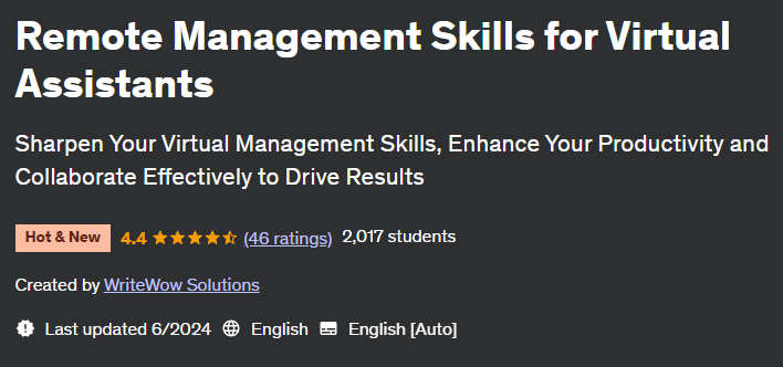 Pictures · Udemy — Remote Management Skills for Virtual Assistants 2024-6