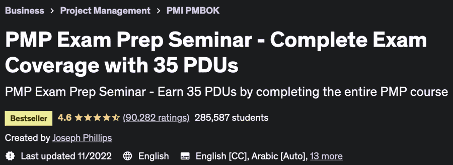 Pictures · Udemy — PMP Exam Prep Seminar – Complete Exam Coverage with 35 PDUs 2022-4