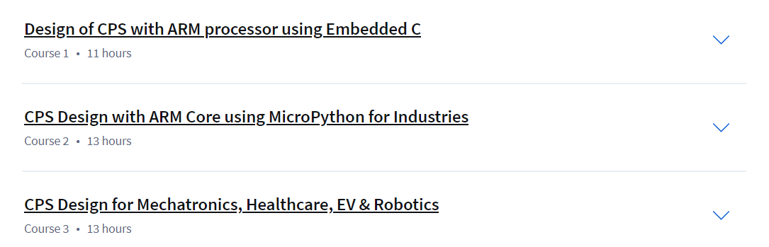 Course topics · Coursera — VLSI chip design with CPS for Industrial Applications Specialization 2024-10