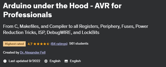 Pictures · Udemy — Arduino under the Hood – AVR for Professionals 2022-9