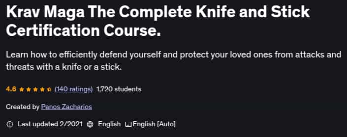Pictures · Udemy — Krav Maga The Complete Knife and Stick Certification Course. 2021-2
