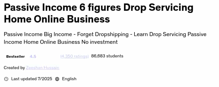 Pictures · Udemy — Passive Income 6 figures Drop Servicing Home Online Business 2025-7