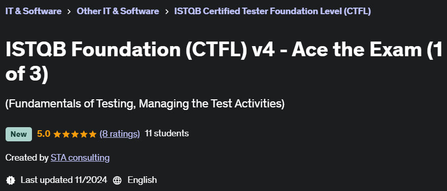 Pictures · Udemy — ISTQB Foundation (CTFL) v4 – Ace the Exam (1 of 3) 2024-10