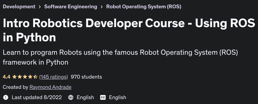 Pictures · Udemy — Intro Robotics Developer Course – Using ROS in Python 2021-6