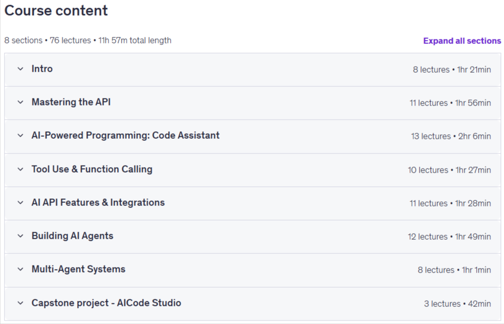 Course topics · AI-Engineer 2026-8