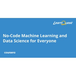 No-Code Machine Learning und Data Science für alle Spezialisierung 2026-1