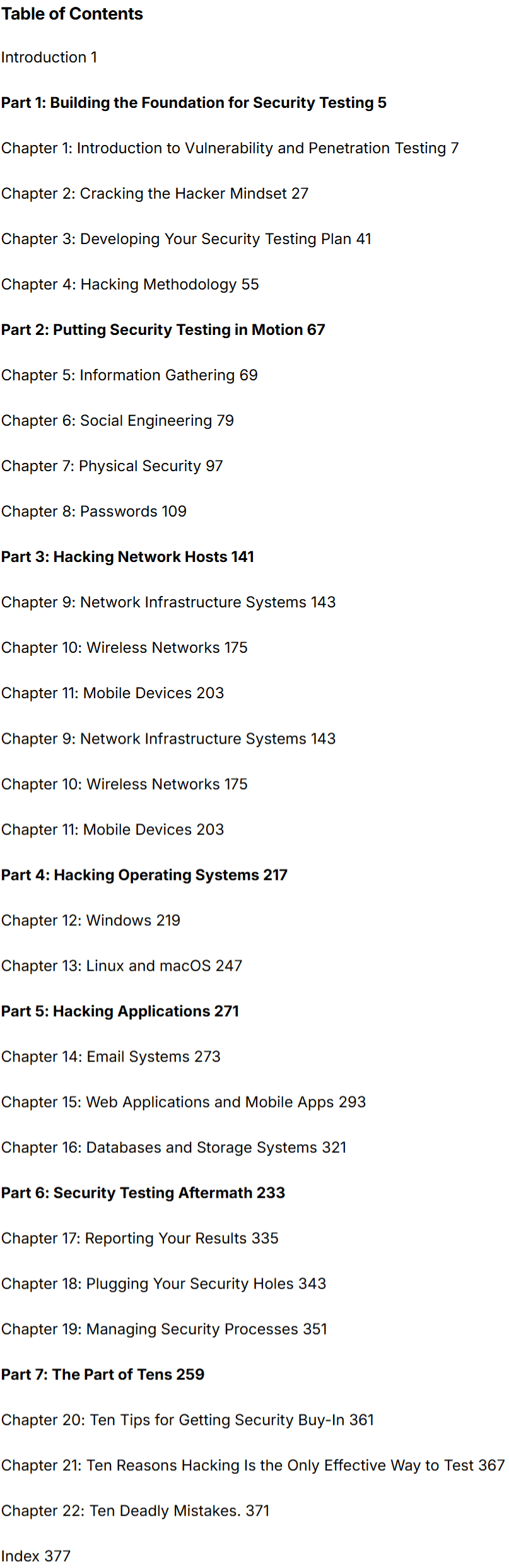 تصاویر · ↑ انگریزی ویکیپیڈیا کے مشارکین۔ "Hacking For Dummies, 8th Edition"۔ 2025