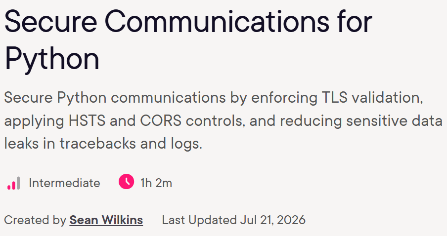 Images · Communications sécurisées pour Python 2026-7