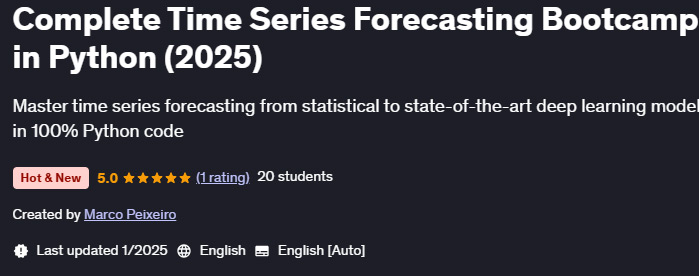 Pictures · Udemy — Complete Time Series Forecasting Bootcamp in Python 2025-1