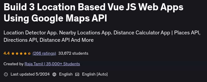Pictures · Build 3 Location Based Vue JS Web Apps Using Google Maps API 2024-5