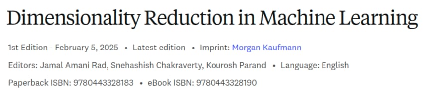 تصاویر · Elsevier – Machine Learning میں Dimensionality Reduction 2025