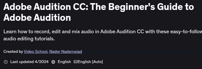 Pictures · Adobe Audition CC: The Beginner’s Guide to Adobe Audition 2024-4