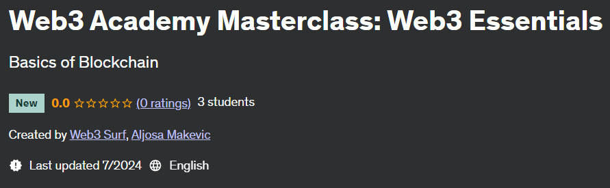 Pictures · Web3 Academy Masterclass: Web3 Essentials 2024-7