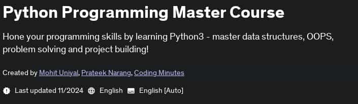 Pictures · Udemy — Python Programming Master Course 2024-11