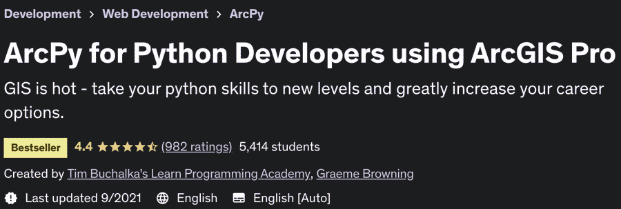 Pictures · ArcPy for Python Developers using ArcGIS Pro 2021-9