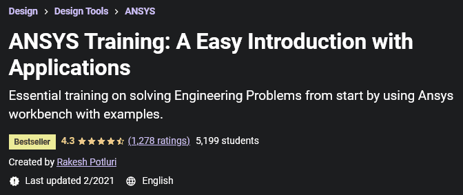 Pictures · Udemy — ANSYS Training: A Easy Introduction with Applications 2021-2