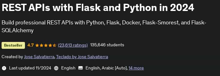 Pictures · Udemy — REST APIs with Flask and Python in 2023 2024-11