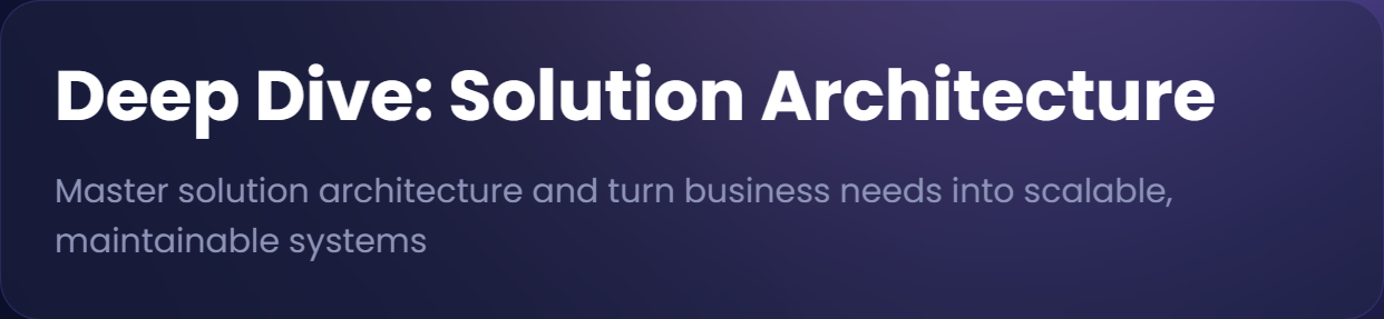 Images · Dometrain – Deep Dive : Architecture de la solution 2025-10